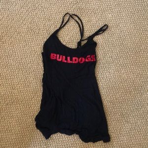 VS Georgia bulldogs flowy tank